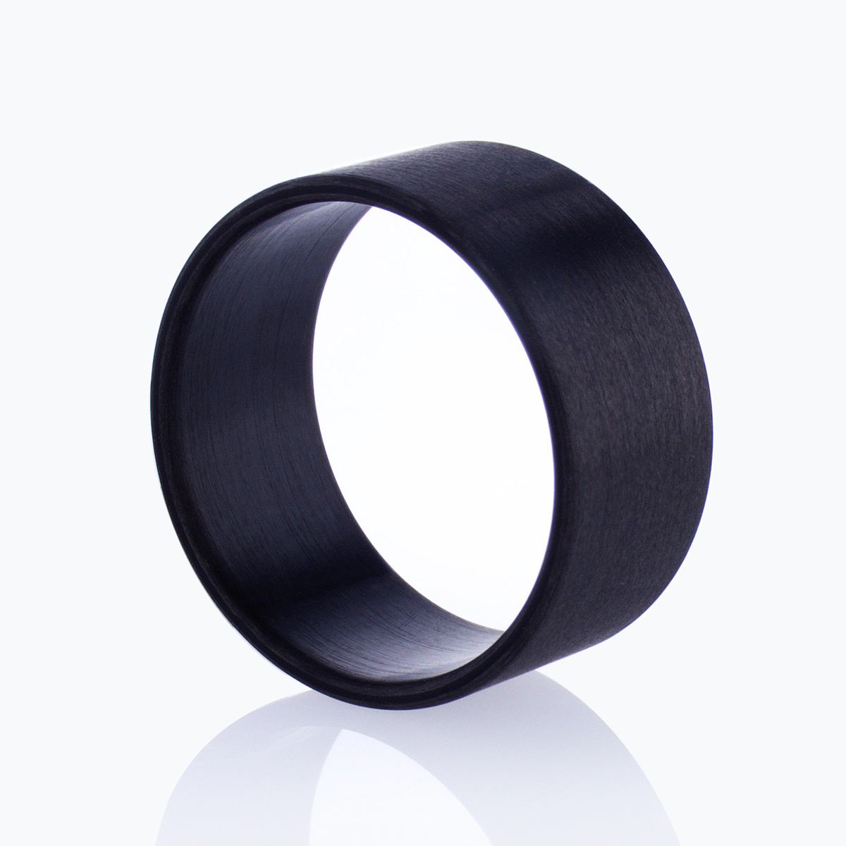 Ultra-light Bullet Carbon Fiber Men's Wedding Band